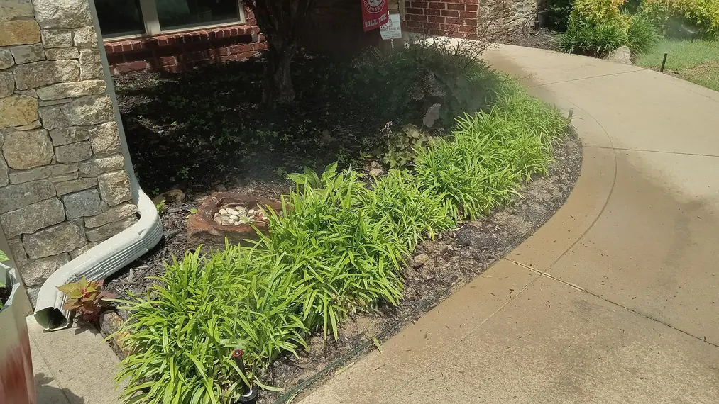 Sprinklers water grass. Your beds and trees need something else.